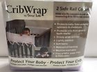 109107 Trend Lab Cribwrap Wide Short Lavender Fleece Rail 846216054402