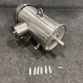 Cfswdm3613t-e Abb Motors Stainless Steel Food Grade Motor 5 Hp 3ph 230/460v