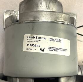 117500-12 Ametek Lamb Motor