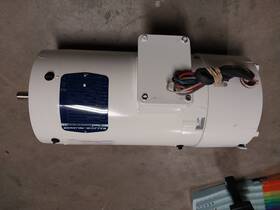 Baldor Reliance 35vw345m302g1 Super-e Washdown Duty Motor 1 Hp 3 Phase 208-230/460v