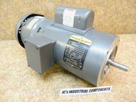 Vbl3510 Baldor Electric Brake Motor 56c 1 Hp Ph 115/230 V 1725 Rpm