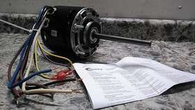 1075 Century 9709 1/10 Hp Rpm 115vac Perm Split Cap Direct Drive Blower Motor