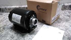 Cb2034a Century 115v 1/3 Hp 1725 Rpm Carbonator Pump Motor Bw