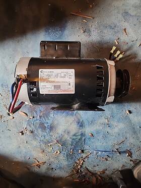 3450 Century H847 5 Hp Rpm 208-230/460vac 3-phase Odp Rigid Base Motor