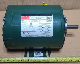 1ybv9bg Dayton Agricultural Fan Motor 1/2 Hp 1725 Rpm 115/230v Ac 1ph