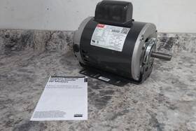 24c180a Dayton 1/2 Hp 1725 Rpm 115/208-230vac Capacitor-start Belt Drive Motor
