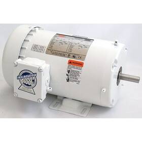 2dak8 Dayton Washdown Motor 3 Ph Tefc 3/4 Hp 1725 Rpm