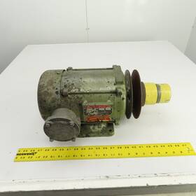 Dayton 3n180-c 1hp Hazardous Location Motor 1740rpm 3ph With Variable Speed Pulley