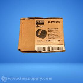 Dayton 4m095d Shaded Pole Motor Fnob