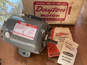 6k231 Dayton Nos Usa A 1/4 Hp 1725 Rpm 115vac Split-phase Fan Motor 48y Frame