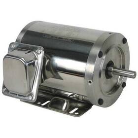 6wy32 Dayton Washdown Motor 3 Ph Tenv 1/2 Hp 3460 Rpm
