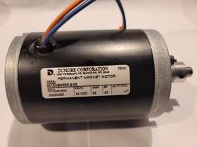 4013nbm003-2-00 Dunmore Dumore Corporation Permanent Magnet Motor 35 Amps .83 Hp 24 Vdc