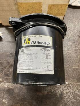 S55gyeff-2905 Emerson Used Sid Harvey Oil Burner Motor A39-8 1/4hp 3450 Rpm 115v 3.5 Amps