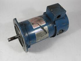 Wc0332 Emerson Dc Motor 1/3hp 1750rpm 90v 56c Tefc 3.4a Cosmetic Damage Used