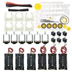Eudax-130-6kit Eudax Set Dc Motor Small Mini Electric Motors 756155716968
