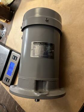 Mlh8075 Fuji Electric 3-phase Induction Motor 400w Frame 71m