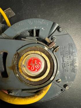 5xbh002 General Electric 1/3hp 115v 1725rpm 6.4a Motor With Abb Switch