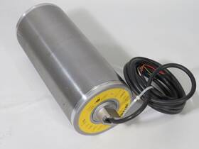 110-115v Interroll Q6283 Motor .10hp 48fpm 1ph 1.45-1.50a 60hz 10.59 Inch El Used