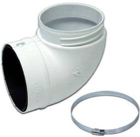 10330030 Lambro 3003l Plastic 90 Degree Quick Fit Elbow 4 Inch