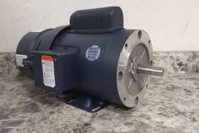 114167.00 Leeson 3/4 Hp 1725 Rpm 115/208-230vac Capacitor-start Brake Motor