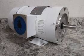 116466.00 Leeson 1/3 Hp 1725 Rpm 208-230/460vac 3-phase Washdown Brake Motor
