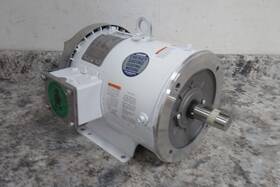 132198.00 Leeson 3 Hp 1760 Rpm 230/460vac 3-phase Washdown Motor C