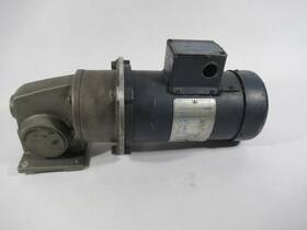 C42d17fk4a Leeson 1/3hp 1750rpm 90v Mss56c Tefc 3.5a C/w Reducer 35.00 1 Ratio Used