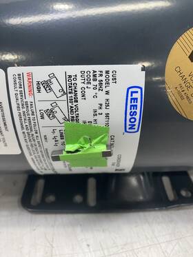 X523 Leeson Fan And Heat Pump Motor