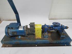 Me0056c Liberty 3lm1cd0 Cavity Pump C/w Motor 1/2hp 1750rpm 90v Tefc Used