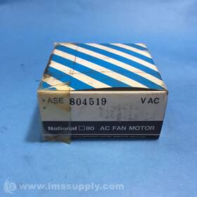 Matsushita Electric Ase804519 Ac Fan Motor Fnfp