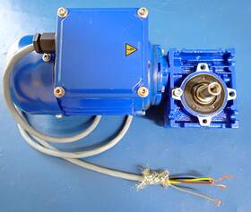 Mta-56g4 Motovario Mta 56g4 3 Mot 1309-02- With Nmrv030 Worm Gear 4001800 Tested