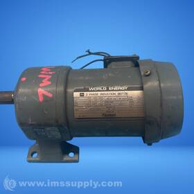 Nissei Corp. Glm-22 3 Phase Induction Motor Usip