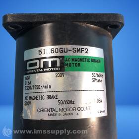51k60gu-smf2 Oriental Motor Usip