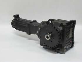 Msk076c-0300-nn-s1-up0-nnnn Rexroth Permanent Magnet Motor 4700rpm C/w Gear Reducer 97.05 1 Ratio Used