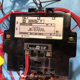 8536sf01h30s Square D Nema Size 4 Motor Starter 4094