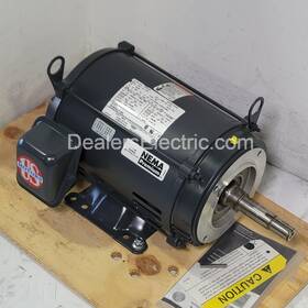Dj5p1dm U.s. Motors/nidec 5 Hp 3600 Rpm Odp 208/230/460 Volts 182jm Footed 3 Phase Motor