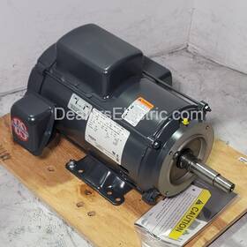 U.s. Motors/nidec Dj7c1k18m U.s. 7.5 Hp 3600 Rpm Odp 230v 184jm Footed 1 Phase Motor New Surplus