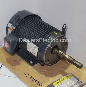 U.s. Motors/nidec Uj7p2dp U.s. 7.5 Hp 1800 Rpm Tefc 208/230/460v 213jp Footed 3 Phase Motor