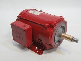 Weg 00518os3e184jm 5hp 3.7kw 1740rpm 208-230/460v 184jm Odp 3ph 14.4-13/6.5a 60hz Rfb