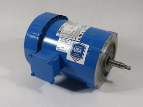 E04c32e2eb7g Weg 0.5hp 3450rpm 208-230/460v 56j Tefc 3ph 2.4-2.4/1.2a 60hz Motor Only Used