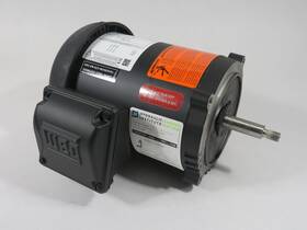 Jt.75502w01doe Weg 0.75hp 0.55kw 3440rpm 575v W56j Tefc 3ph 0.896a 60hz Used