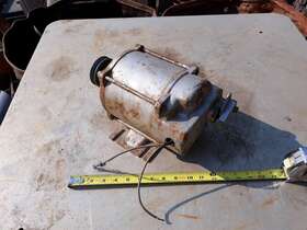 Fa-613247 Westinghouse Vintage Explosion Proof 1/4 Hp Motor With 3 Inch V Belt Pully And Mounting