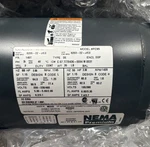 Nidec Motor Corp 2HP 3-PHASE Odp Induction FC95 208-230/460V Inverter Duty. Fixed Price $300.00.