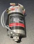 Dynetic 215014B Dc Servo Motor, 30V, 3.8A W/ Heds 5500 Optical Encoder. Fixed Price $149.00.