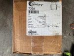 Century F48Y92A01 1/6 Hp Electric Motor 115-208-230/60/1 1140 Rpm Speed. Fixed Price $275.00.