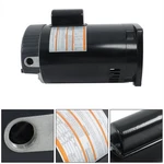 3/4 Hp 3450RPM P56Y Frame 115/230V Square Flange Pool Motor For Century B2852. Fixed Price $120.01.