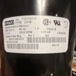 Fasco U21B Electric Motor 1/15 Hp 208-230V 3300 Rpm Single Phase Ac Class. Fixed Price $69.26.