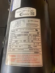 Century SQ1152 2HP 3450 Rpm. Fixed Price $240.00.
