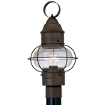 Designers Fountain 1766-RT Nantucket Outdoor Post Lantern Light, 10 In, Rustique. Fixed Price $56.79.