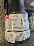 Dayton 4Z521 Motor & Gear Box. Removed From Stock Room. Fixed Price $300.00.